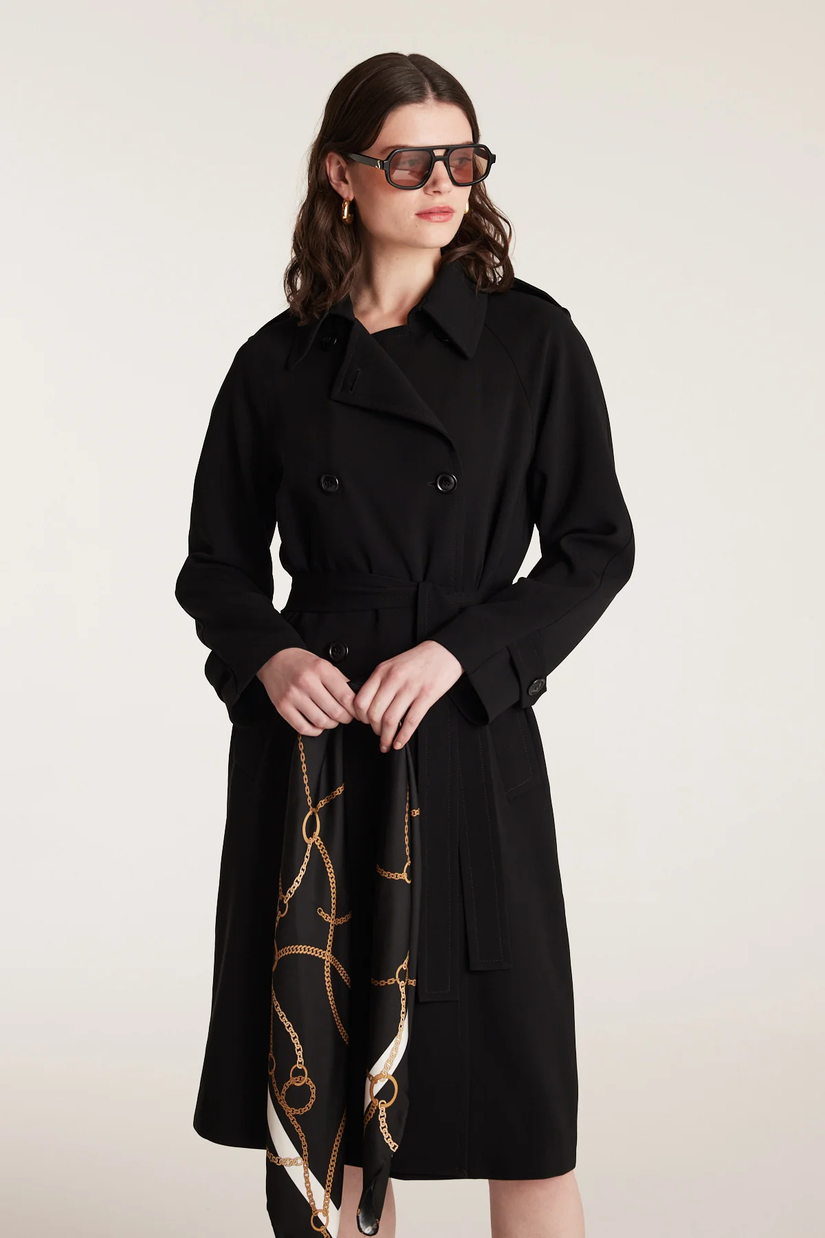 Celine Trench - Black - Image 5