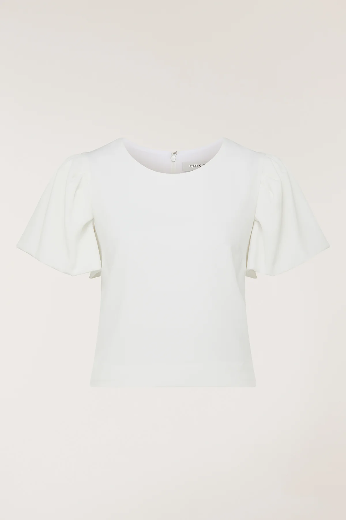 Ruffle Sleeve Top - Ivory - Image 6